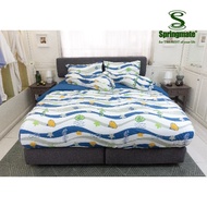 Springmate Bedding Set With Duvet Cover Premium Collection Sea Horse Blue