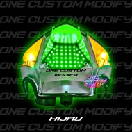 LAMPU REM BEAT KARBU RUNNING 8 & 10 MODE BONUS LED T10 RUNNING AUTO MANUAL LAMPU REM BELAKANG
