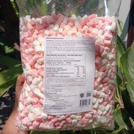 Corniche Marshmallow mini Pink & White 1kg/ mini Marshmallow