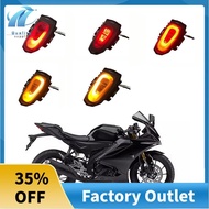 Motorcycle Rear LED Dynamic Brake Light Taillight for R15 V3 2017-2022 V4 R15M 2023+ Turn Signal Lig