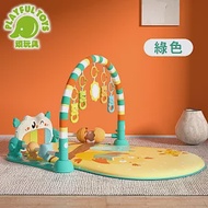 【Playful Toys 頑玩具】貓頭鷹嬰兒腳踏琴健力架 (健身架 踢踢琴 寶寶遊戲墊) YL619A 綠色