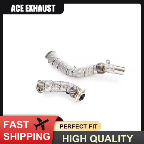 ACE High Flow Stainless Steel Downpipe Performance for S55 F80 F82 M3 M4 F87 M2C 3.0T High Quality E