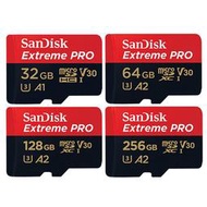 SanDisk 256G 128G 64G 32G Extreme Pro micro SD 200MBs A2 記憶卡