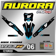 (COD) Sticker stiker RBT VEGA R RBT VEGA BEBEK MODIF SUPERMOTO RBT new terbaru terkece termbois AOR vol 06 VIRAL TIKTOK SENGGOL DONG