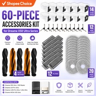 Replacement Accessories for Dreame X50 Ultra Master L50 Pro L40S Main Brush Filter Mop Pad Kit Clean
