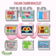 yourcharm italian charm bracelet set: 004