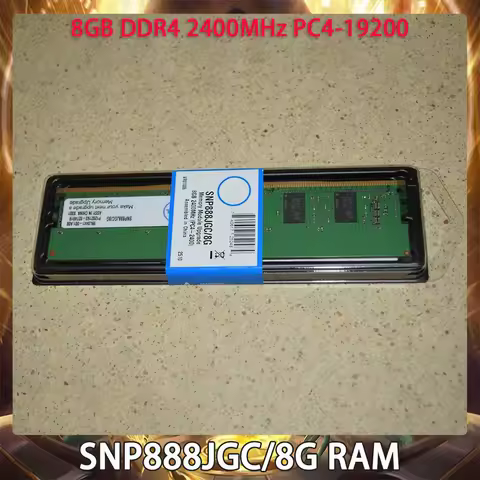 1Pcs SNP888JGC/8G 8GB DDR4 2400MHz PC4-19200 RAM Server Memory