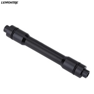 LEMONTRE Thru Axle Adapter, Easy To Install 15mm To 9mm Front Hub Adapter, Durable Lightweight Black