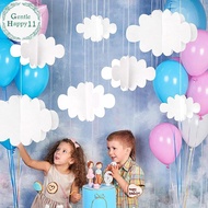 GentleHappy 16Pcs 3D Cloud Decorations White Hanging Clouds For Ceiling Cloud Party Decorations Clou