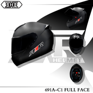 RXR 691A-C1 Full Face ICC (BPS)Single Visor Black Lens Advanced Design (2 variants)