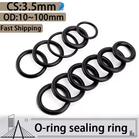 CS3.5mm Seal Nitrile Rubber Bands High Pressure O-Rings Repair Kit Sealing Elastic Band O Rubber Rin