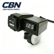 Motorcycle USB VOLT METER