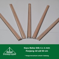 Balsa Stick Wood 4 mm / Balsa Stick / Balsa Wood