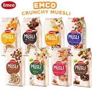 EMCO Crunchy Muesli 750g | Healthy, High in Fibre, Guilt-free Snacking