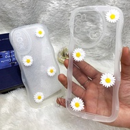 Softcase Gelombang + Bunga for Infinix Smart 6 Smart 4 Smart 5 Hot 9 Hot 9 Play Hot 10 Hot 10 Play Hot 10s Hot 8 Smart HD | Case Camera Protech | Softcase Gelombang | Case Tali | Case pake tali | kesing hp | casing Infinix | Case Murah | Case karakter