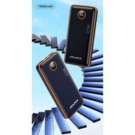 AWEI P143K POLYMER 2USB PORT 22.5W+PD 10000MAH DISPLAY POWERBANK WITH DIGITAL DISPLAY