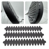 home_style.sg 3PCS Padel Racket Protector PU 15.7 Inch Frame Guard Protective Sticker for Sports Acc