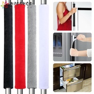 MIOSHOP 2Pcs Refrigerator Door Handle Cover Smudges Decor Warmer Soft Kitchen Appliance Protector