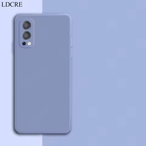 For Oneplus Nord 2 Case Silicone Soft Straight Funda Rubber Protective For Oneplus Nord 2 CE Cover F