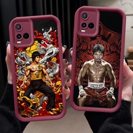 A-5 Manny Pacquiao Case for VIVO Y02t Y21 Y02a Y33s Y02 Y21a Y21e Y21s Y33t Wine Red