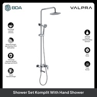 Valpra Shower Kamar Mandi Set Shower Set Tiang Shower Mandi Panas Dingin V CL 9366