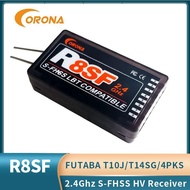 Corona 2.4G R8SF 8CH S-FHSS/FHSS Compatible Receiver ใช้สำหรับ FUTABA S-FHSS T6J T6K T8J T10J 14SG 1