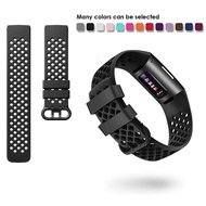 Wristband for Fitbit Charge 4 Band Smart Accessories for Fitbit Charge 3/ 3SE/4 Bracelet Silicone Band for FitBit Charge 3 Strap