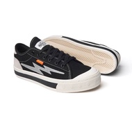 Sepatu Prayerkids Volt Reflective Warna Hitam Abu - Sneaker Casual Pria Wanita Pendek, Nyaman & Styl