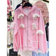 Jacket 13DE MARZO GLOWING PINK RABBIT