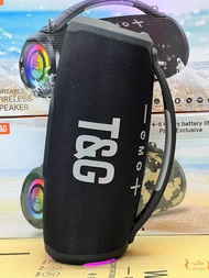 ลำโพงบลูทูธ รุ่น TG-395 รองรับAUX USB TF ปรับ/ปิดไฟได้ มีที่หิ้วพกพาได้ แถมสายสะพายและสายAUX สินค้าพ