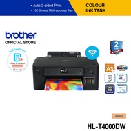 Brother HL-T4000DW เครื่องพิมพ์อิงค์เจ็ท สั่งพิมพ์ผ่าน Wi-Fi DirectมือถือTaplat & USB (ประกันจะมีผลภ