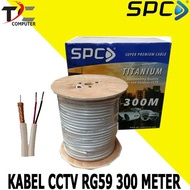 Kabel CCTV Coaxial 300 Meter Power RG59 Kabel CCTV 1 Roll