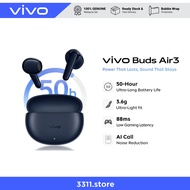 vivo Buds Air3 50-Hour Ultra-Long Battery Life 3.6g Ultra-Light Fit 88ms Gaming Low Latency AI Call 