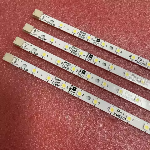 4pcs/set LED Backlight Strip For Sharp LC-40LE821E LC-40LE810E LC-40LE811E LC-40LE812E LC-40LE820E R
