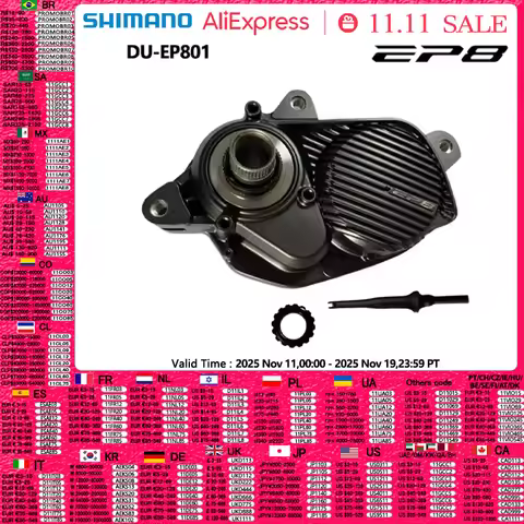 SHIMANO STEPS EP8 EP801 EP800 Mid-Ship Drive Unit US Class 3 Device Supports CAN ACC Ports E-bike Pa
