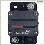 [dreamedge] Circuit Breaker WaterProof Circuit Breaker Circuit Breaker for Boat Trolling 12V-24V DC 