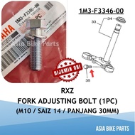 Yamaha Original RXZ Fork Adjustment Under Bracket Bolt / Screw Ikat T Fork Saiz 14 - 1M3-F3346-00