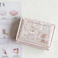 Pink Coquette Wallet/Aesthetic Cats Wallet/Aesthetic Coquette Women's Wallet/Cute Cat Wallet