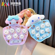 Educational Handheld Gopher Console Keychain Creative Game Console Car Key Chain Pendant Toy Small G