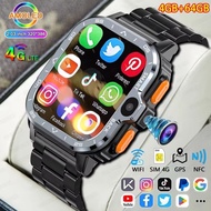 2025 New GPS 4G 5G Smart Watch Dual Camera 64/16GB Memory WiFi Waterproof Telephone SIM Card Smartwa