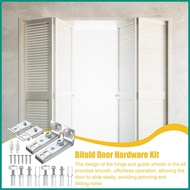 Bifold Door Hardware Kit 20pcs Bifold Door Replacement Hardware For Closet Door Includes Top And Bottom Bracket jiwsg