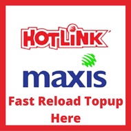 (Murah/Cheap)🔥 EXPRESS🔥 Fast Direct Prepaid Topup Hotlink Maxis Reload Prepaid Topup Instant Prepaid