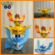 Pokémon|Lightning Bird Flame Bird Frozen Bird Sansheng Bird 3D Printing Poké Ball Ornaments
