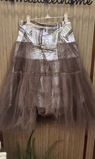 Vivienne westwood red label MESH LOLITA SKIRT 半截裙 紗裙