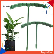 Tops* Outdoor Plant Support Ring Plant Support Stand 4/8 Pack Plant Support Stakes Plastic Half Round Plant Support Ring for Indoor Outdoor Plants Flower Pot for Hydrangeas