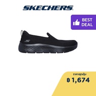 Skechers สเก็ตเชอร์ส รองเท้าผู้หญิง Women Bright Summer Shoes - 124957-BBK Air-Cooled Goga Mat Flex Machine Washable Ortholite Ultra Go