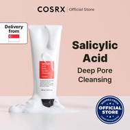 [COSRX OFFICIAL] Salicylic Acid Daily Gentle Cleanser 150ml, Salicylic Acid 0.5%, Tea Tree Leaf Oil 0.2%, Acne Treatment Cleanser for Acne-prone Skin