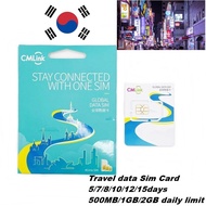 CMLink Travel Korea Data Card 4G Online SIM Card