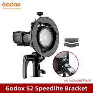 Godox S2 Bowens Mount Flash S-type Holder Bracket for Godox V1 V860II AD200 AD400PRO Speedlite Flash