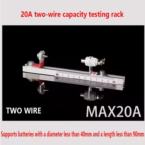 18650 Test Stand 26800 Lithium Battery 32650 Fixture 26650 Capacity 21700 Maximum Current 20A Suppor